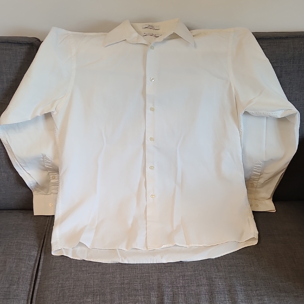 Calvin Klein White Dress Shirt for Men
